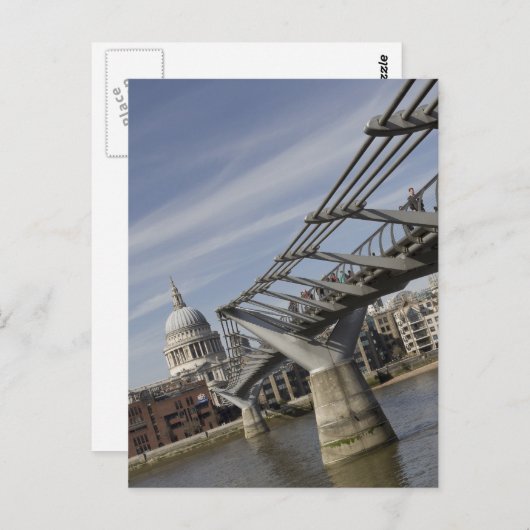 De Millenniumbrug Briefkaart (Voorkant / Achterkant)