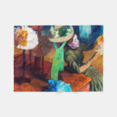 De Millinery Shop, Edgar Degas Fleece Deken (Voorkant (Horizontaal))