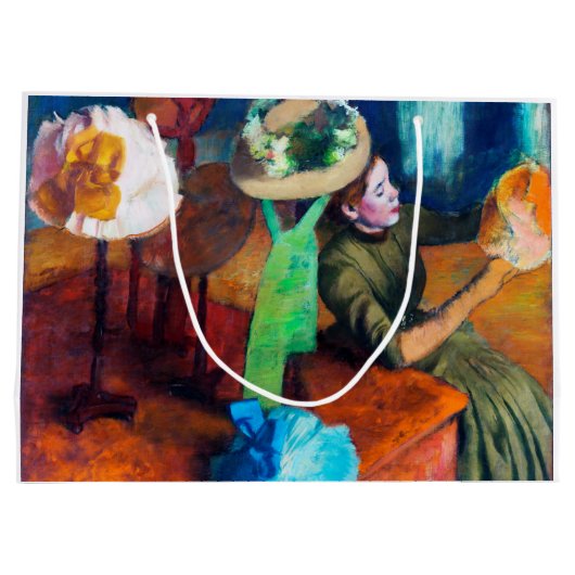De Millinery Shop, Edgar Degas Groot Cadeauzakje (Achterkant)