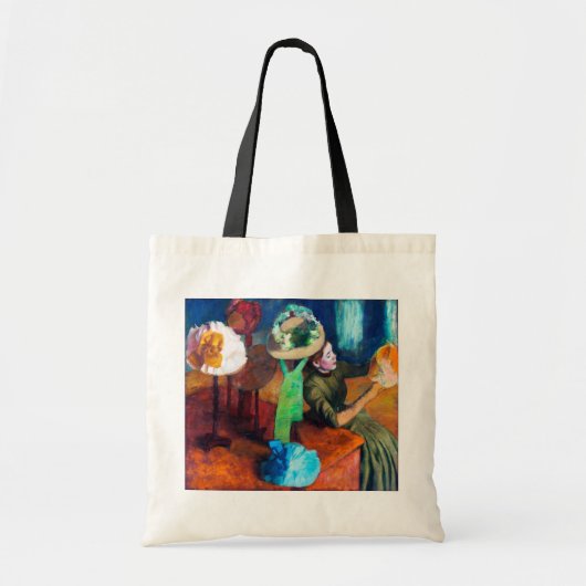 De Millinery Shop, Edgar Degas Tote Bag (Voorkant)
