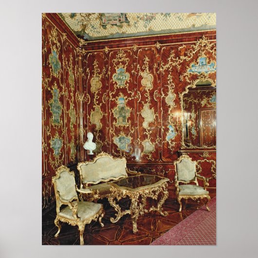 De "Millionen Room" is voorzien van vijgenhout Poster (Voorkant)