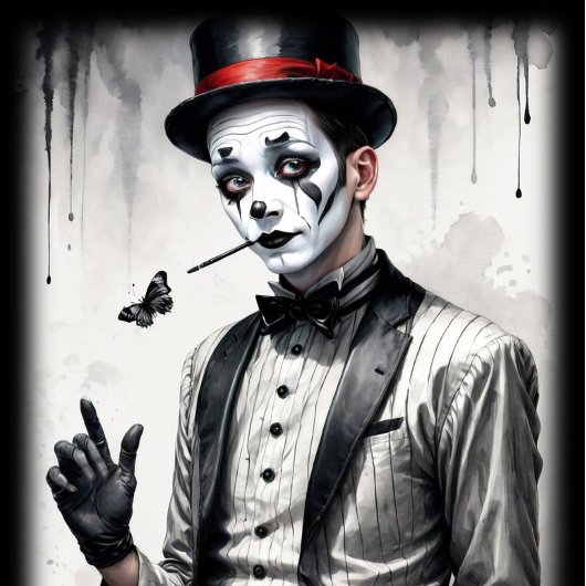 De Mime, Poster