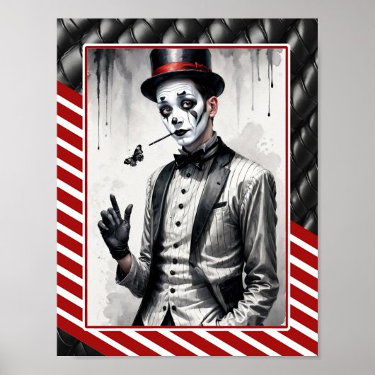 De Mime, Poster (Voorkant)