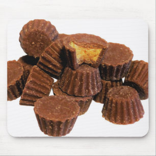 De mini Chocolade en de Pinda behandelen Muismat