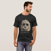 De Mini Dood Goldendole Labradoodle T-shirt (Voorkant volledig)