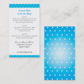 De mini GezichtsKaart van de Instructie Visitekaartje (Voorkant / Achterkant)