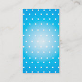 De mini GezichtsKaart van de Instructie Visitekaartje (Achterkant)