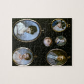 De miniaturen van het portret, van LtoR en TtoB: S Legpuzzel (Horizontaal)