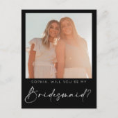 De minimale Kaart van het Bridesmaid van het Manus (Voorkant)