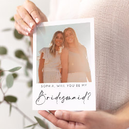 De minimale Kaart van het Bridesmaid van het Manus