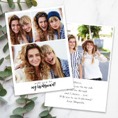 De minimale Kaart van het Bridesmaid van het Manus