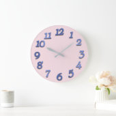 De minimale Pastelkleur van de Indigo van het Grote Klok (Huis)