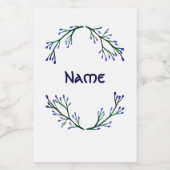 De minimale Reeks van het Etiket van het Voedsel (Enkel label)