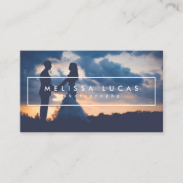 De minimale Visitekaartjes van de Fotografie