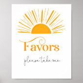 De minimalist komt hier voor de zon poster (Voorkant)