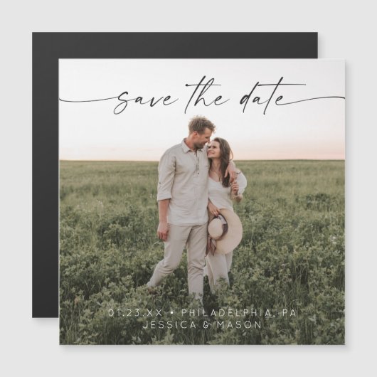 De minimalist van het manuscript bewaart de Datum  (Voorkant / Achterkant)