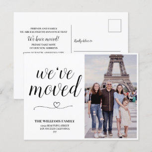 De minimalistische Foto van het Manuscript hebben  Briefkaart