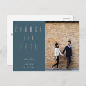 De minimalistische Moderne Foto van het Manuscript Briefkaart (Voorkant / Achterkant)