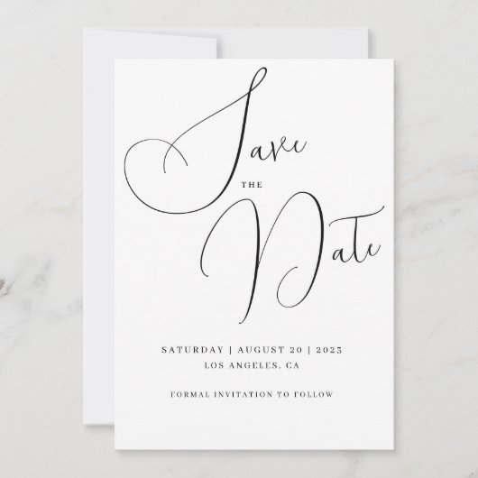 De minimalistische Tekst van het Handscript en de Kaart (Voorkant)