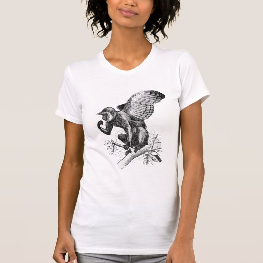De minion Flying Monkey (Vrouweneditie) T-shirt (Voorkant)