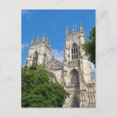 De minister in York Briefkaart (Voorkant)