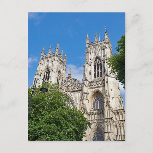 De minister in York Briefkaart (Voorkant)