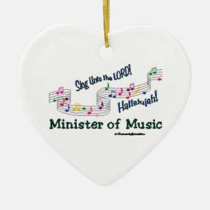 De Minister van Cnotes van Muziek Keramisch Ornament