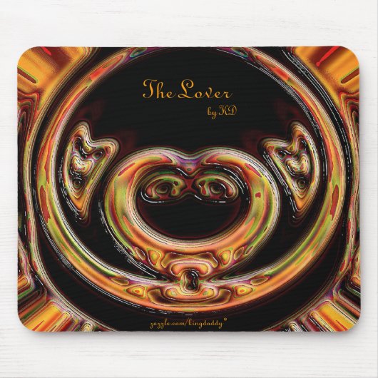 De minnaar Mousepad Muismat (Voorkant)