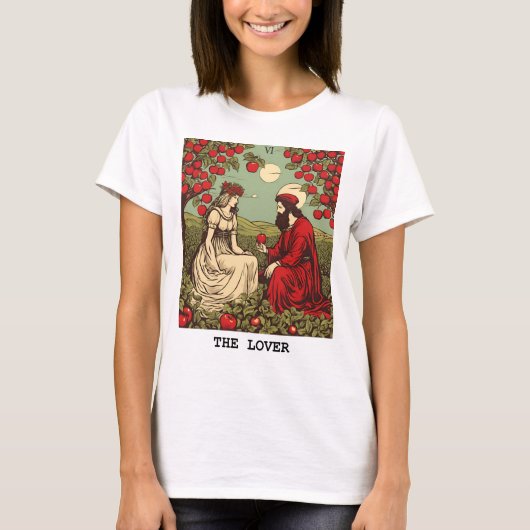 DE MINNAAR - TAROT KAART T-SHIRT (Voorkant)