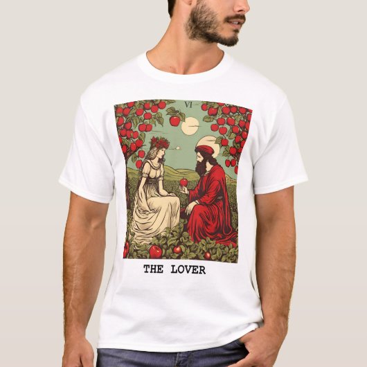 DE MINNAAR - TAROT KAART T-SHIRT (Voorkant)