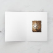 DE MINNAAR VAN DE NATUUR FEESTDAGEN KAART (Binnen)