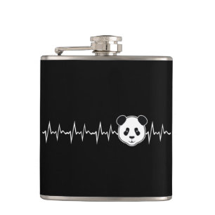 De Minnaar van de panda Heupfles
