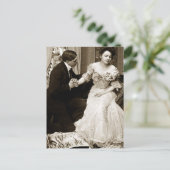 De minnaars briefkaart (Staand voorkant)