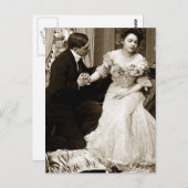 De minnaars briefkaart (Voorkant / Achterkant)