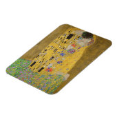 De minnaars omhelzen elkaar by Gustav Klimt Magneet (Linkerzijde)