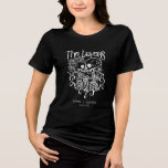 De minnaars Tarot gepersonaliseerde Passen getrouw Tri-Blend Shirt<br><div class="desc">Hier is een uniek idee voor liefhebbers t - shirts. De liefhebbers tarotkaart thema,  gepersonaliseerd met uw namen en trouwdatum. Een leuke stijl voor hem en haar. Wit type op zwart.</div>