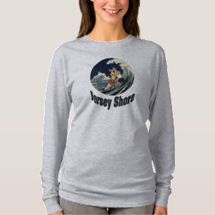De Minnaars van de Golf van de Kust van Jersey T-shirt