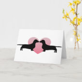 De Minnaars van de tekkel Kaart (Gele Bloem)