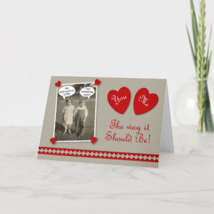 De Minnaars van de Valentijnsdag Feestdagen Kaart