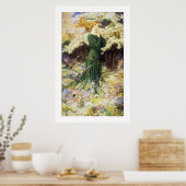 De minnaars wereld poster (Keuken)