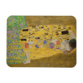 De minnenden omhelzen elkaar by Gustav Klimt Magneet (Horizontaal)
