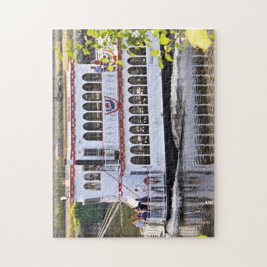 De Minnesota-boot. Legpuzzel (Verticaal)