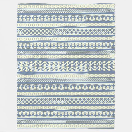 De Minoïsche Egeïsche fleece deken (Voorkant)