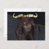 De Minotaur Briefkaarten (Voorkant / Achterkant)