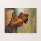 De Minotaur (van George Frederic Watts) Legpuzzel (Horizontaal)