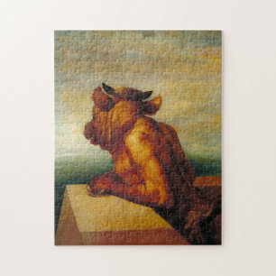 De Minotaur (van George Frederic Watts) Legpuzzel