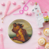 De Minotaur (van George Frederic Watts) Papieren Bordje (Feest)