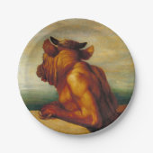 De Minotaur (van George Frederic Watts) Papieren Bordje (Voorkant)