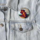 De Minotaur van George Frederic Watts Ronde Button 5,7 Cm (In situ)