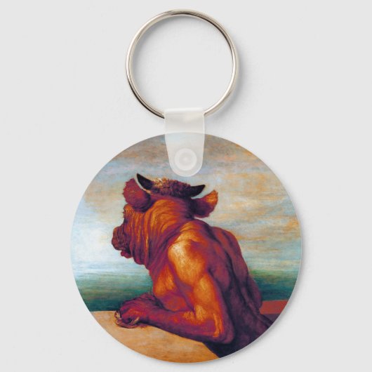 De Minotaur van George Frederic Watts Sleutelhanger (Voorkant)